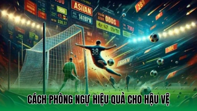 Cách phòng ngự hiệu quả cho hậu vệ