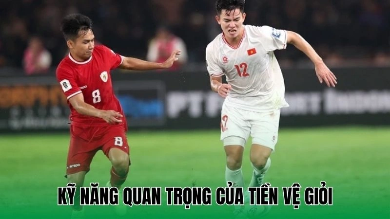 Tiền vệ kiểm soát bóng và trận đấu